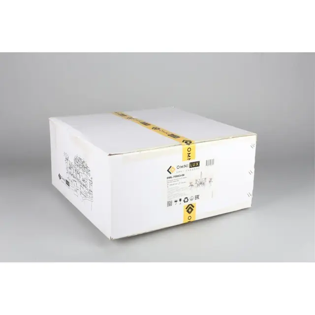 Люстра Omnilux OML-70903-08 BOLLATE — хром, ракурс 9