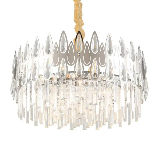 Люстра Omnilux OML-71703-08 RIPOSTO — хром
