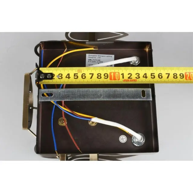 Бра Omnilux OML-71711-02 RIPOSTO — бронза, ракурс 6