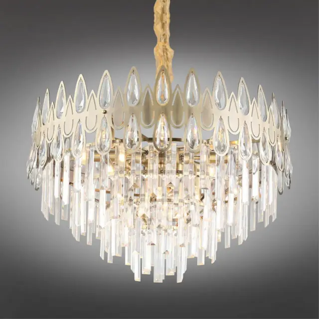 Люстра Omnilux OML-71713-12 RIPOSTO — бронза, ракурс 2