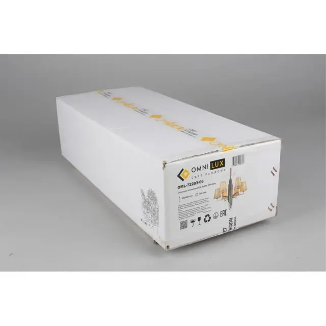 Люстра Omnilux OML-72203-06 PORLEZZA — золотой, ракурс 12