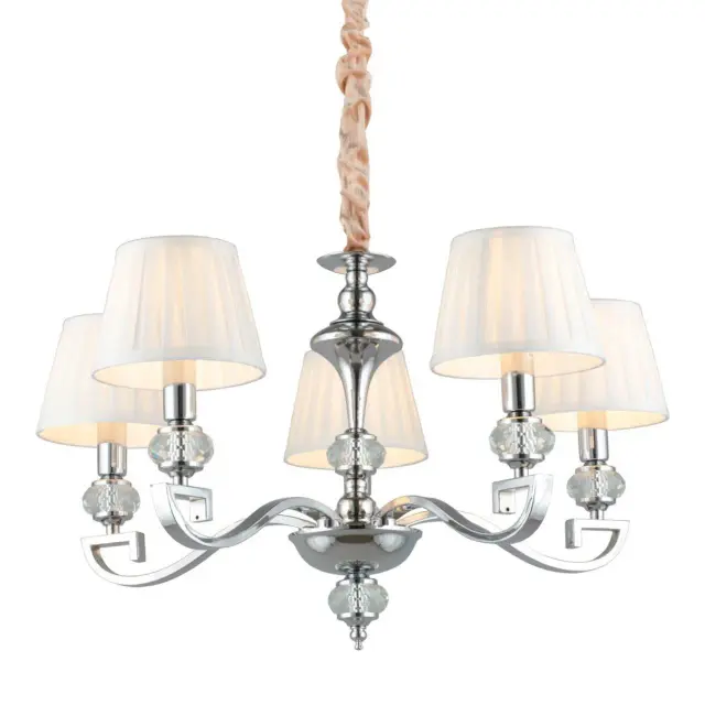 Люстра Omnilux OML-72403-05 MOZZATE — хром