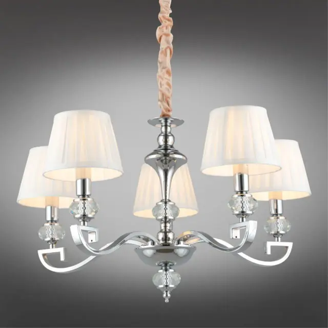 Люстра Omnilux OML-72403-05 MOZZATE — хром, ракурс 2