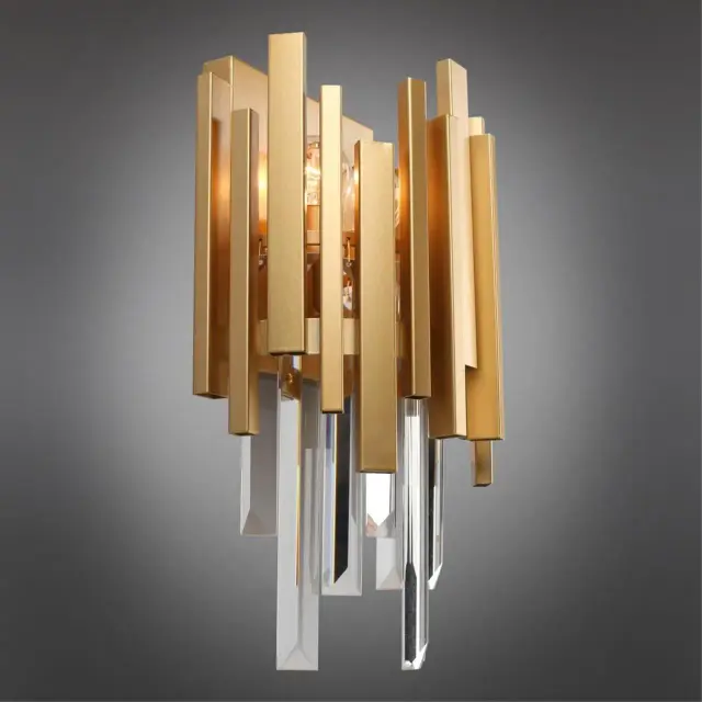 Бра Omnilux OML-72801-02 CARISIO — золотой, ракурс 2