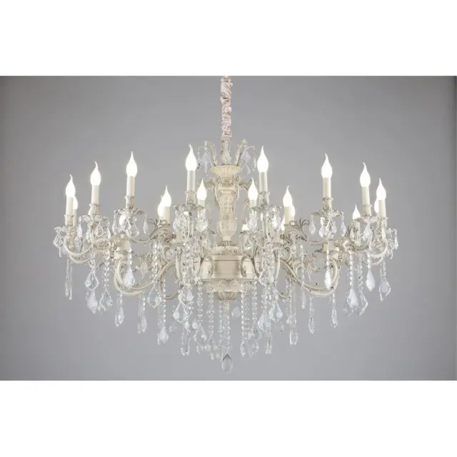 Люстра Omnilux OML-74403-27 LEONA — бежевый, ракурс 10