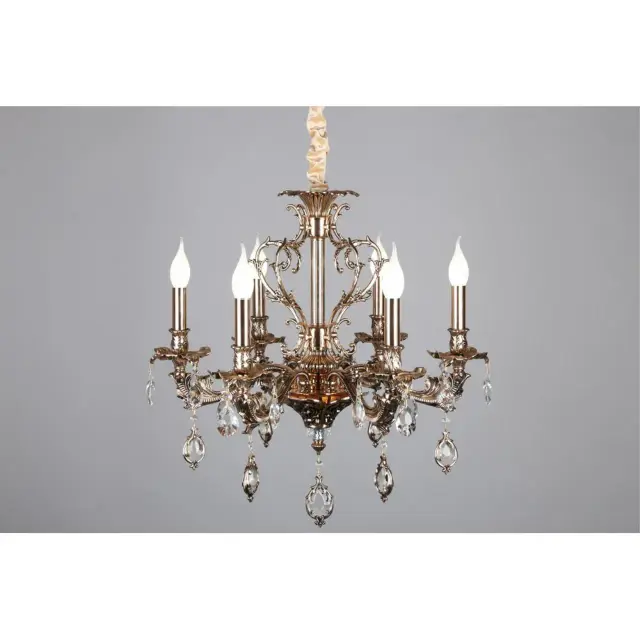 Люстра Omnilux OML-74703-06 SENIS — золотой, ракурс 5