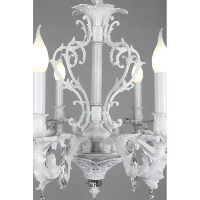 Люстра Omnilux OML-74713-06 SENIS — белый, ракурс 6