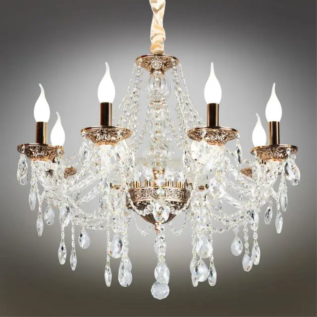 Люстра Omnilux OML-74803-08 GADONI — золотой, ракурс 2
