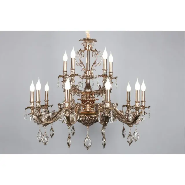 Люстра Omnilux OML-74903-18 NURECI — золотой, ракурс 4