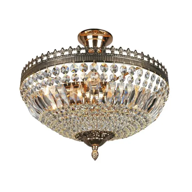 Люстра Omnilux OML-76607-04 MURFREESBORO — золотой