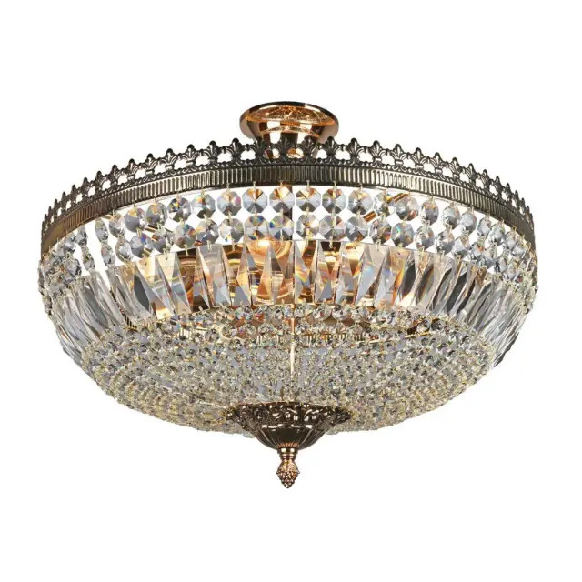 Люстра Omnilux OML-76607-05 MURFREESBORO — золотой