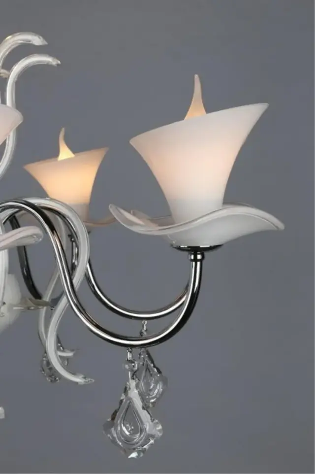Люстра Omnilux OML-77403-08 ERKA — белый, ракурс 6