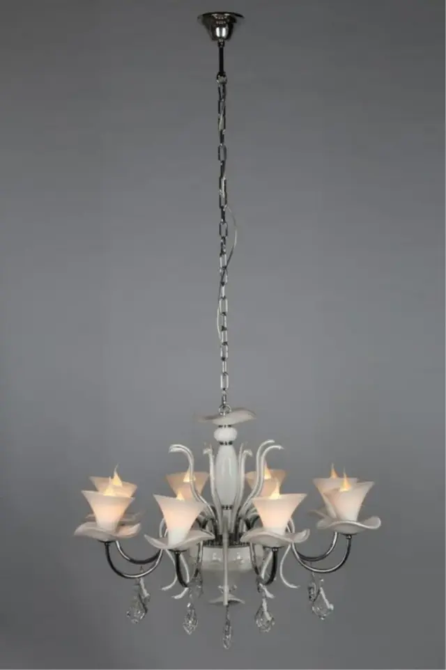 Люстра Omnilux OML-77403-08 ERKA — белый, ракурс 8