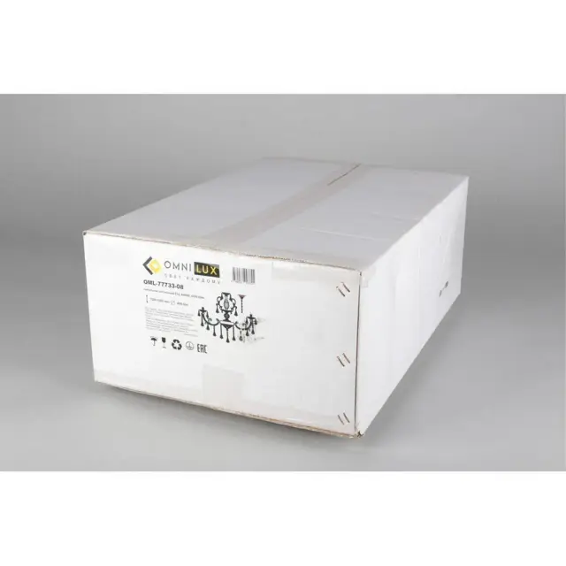 Люстра Omnilux OML-77733-08 GROSSETO — бронза, ракурс 3