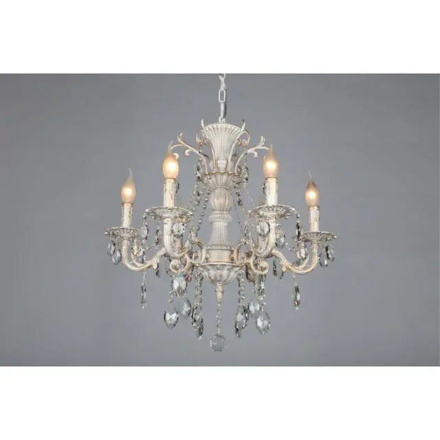 Люстра Omnilux OML-79003-06 MARTINA — белое золото, ракурс 3