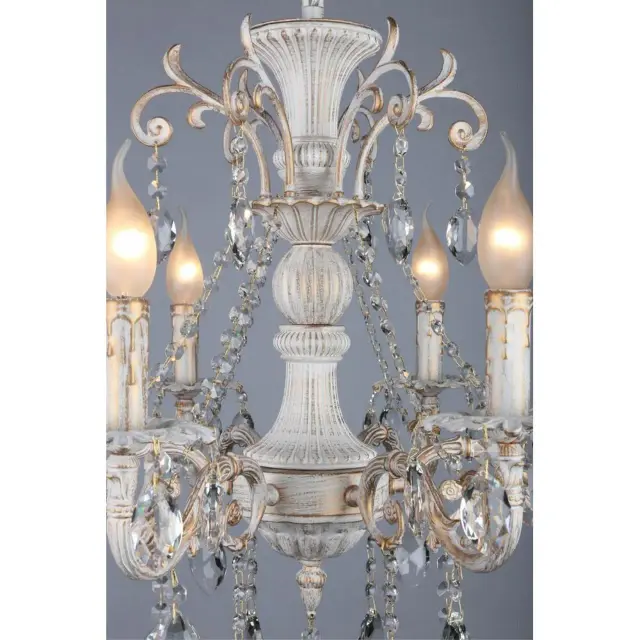 Люстра Omnilux OML-79003-06 MARTINA — белое золото, ракурс 6
