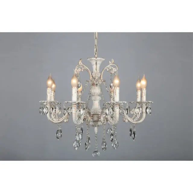 Люстра Omnilux OML-79003-08 MARTINA — белое золото, ракурс 10
