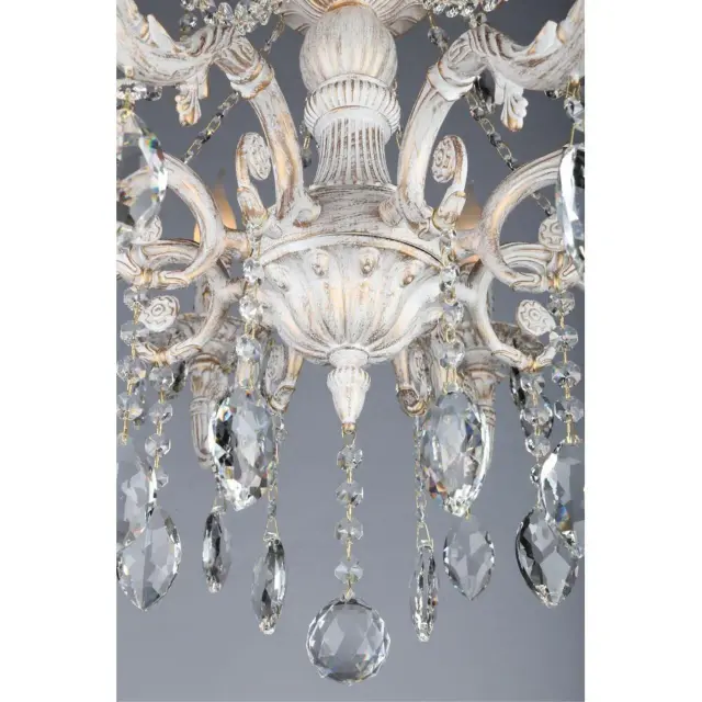 Люстра Omnilux OML-79003-08 MARTINA — белое золото, ракурс 4