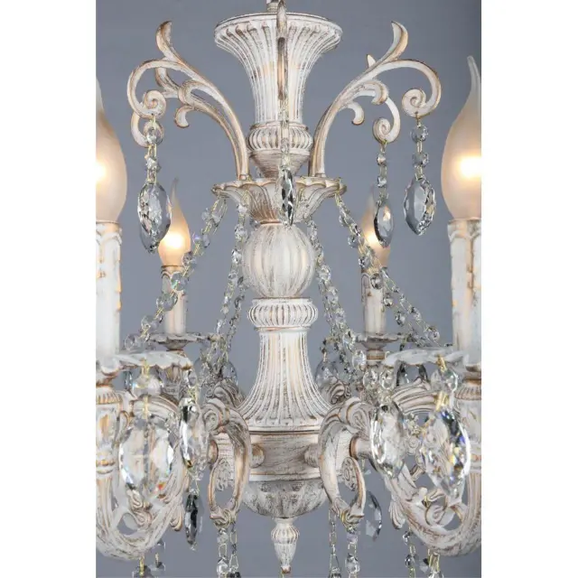 Люстра Omnilux OML-79003-08 MARTINA — белое золото, ракурс 5