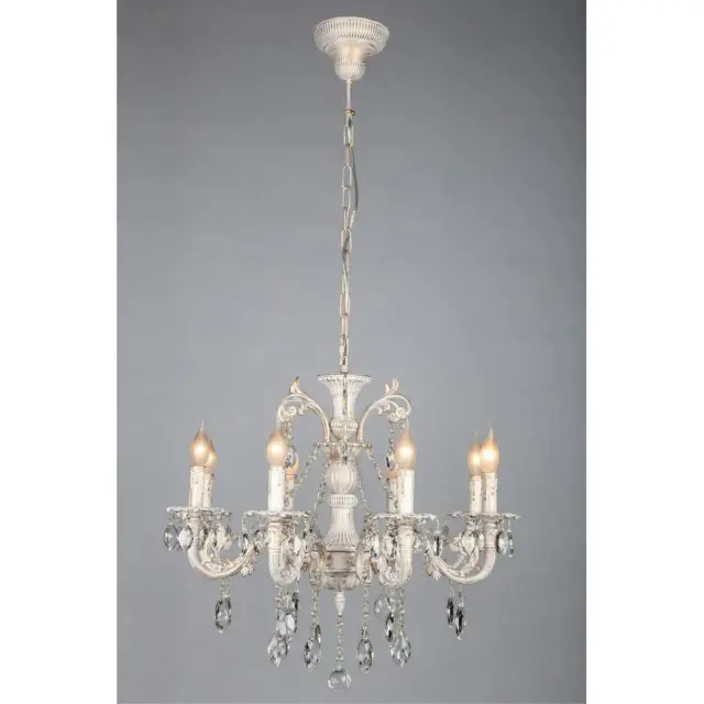 Люстра Omnilux OML-79003-08 MARTINA — белое золото, ракурс 8