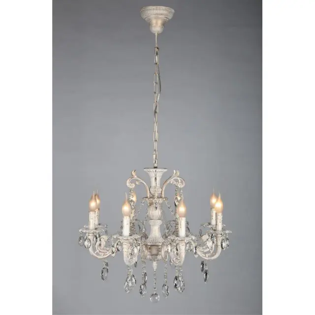 Люстра Omnilux OML-79003-08 MARTINA — белое золото, ракурс 9