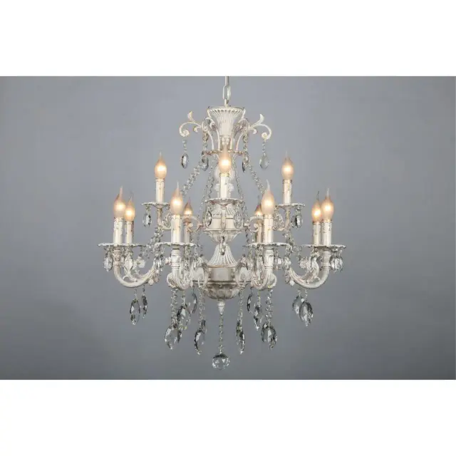 Люстра Omnilux OML-79003-12 MARTINA — белое золото, ракурс 10