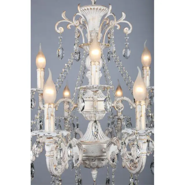 Люстра Omnilux OML-79003-12 MARTINA — белое золото, ракурс 5