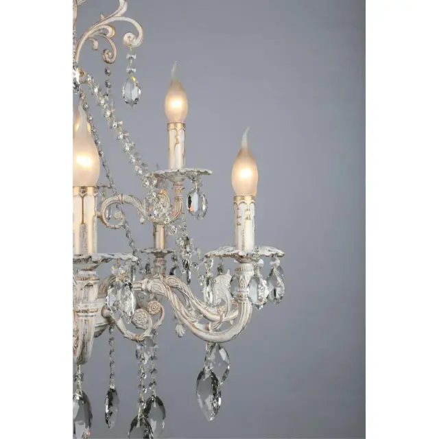 Люстра Omnilux OML-79003-12 MARTINA — белое золото, ракурс 6
