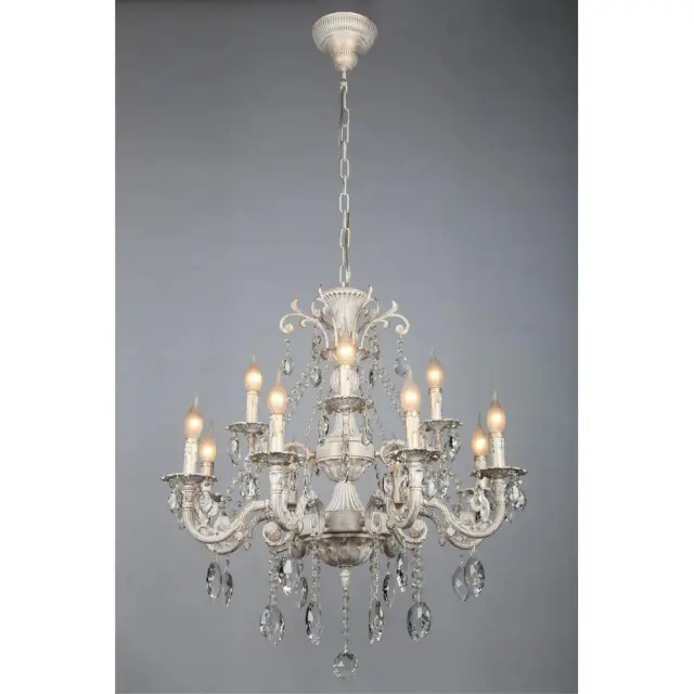 Люстра Omnilux OML-79003-12 MARTINA — белое золото, ракурс 7