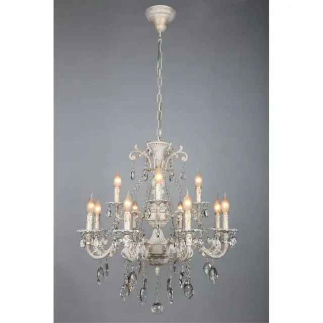 Люстра Omnilux OML-79003-12 MARTINA — белое золото, ракурс 8