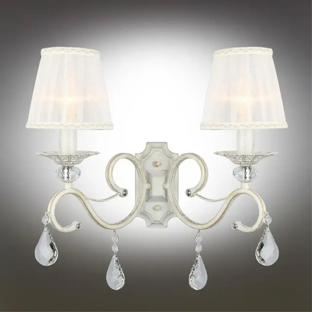 Бра Omnilux OML-79101-02 BELLUNO — белое золото, ракурс 2