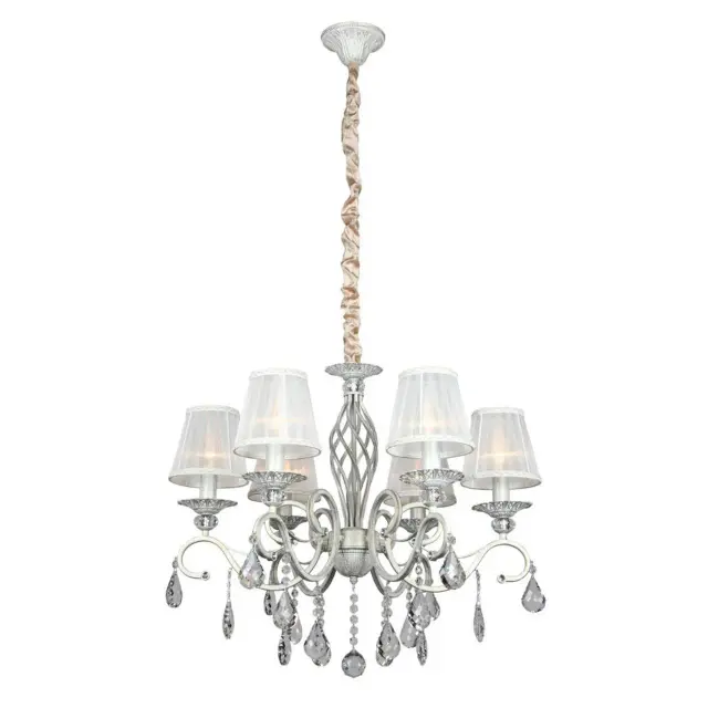 Люстра Omnilux OML-79103-06 BELLUNO — белое золото
