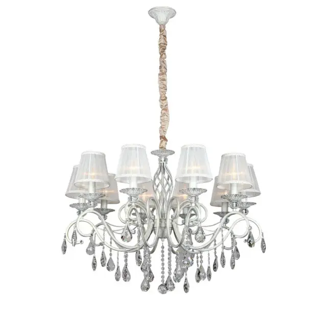 Люстра Omnilux OML-79103-10 BELLUNO — белое золото