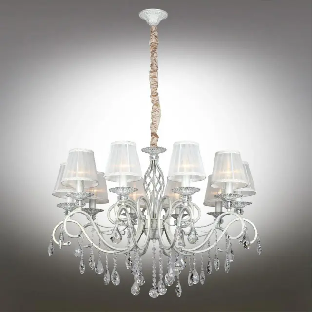 Люстра Omnilux OML-79103-10 BELLUNO — белое золото, ракурс 2