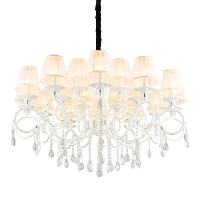 Люстра Omnilux OML-79103-18 BELLUNO — белое золото