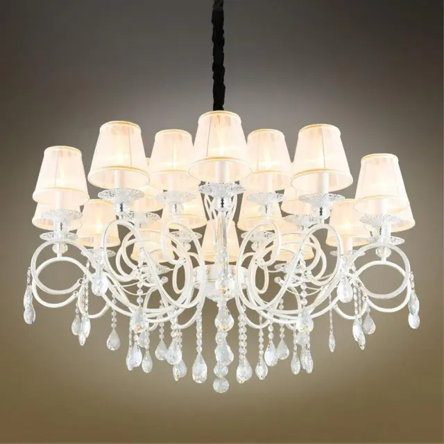 Люстра Omnilux OML-79103-18 BELLUNO — белое золото, ракурс 2