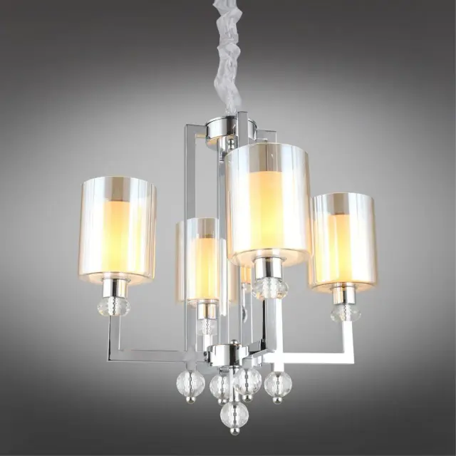 Люстра Omnilux OML-79903-04 MALITO — хром, ракурс 2