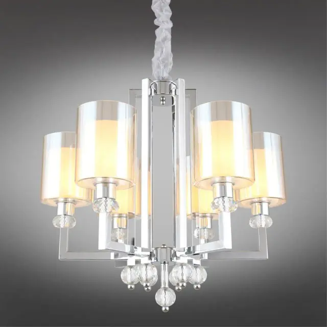 Люстра Omnilux OML-79903-06 MALITO — хром, ракурс 2
