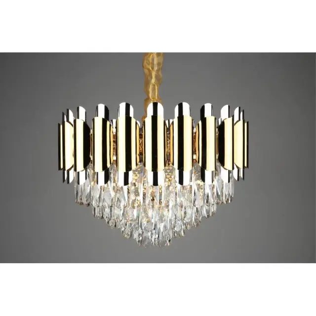 Светильник Omnilux OML-81403-08 MALGRATE — золотой, ракурс 4