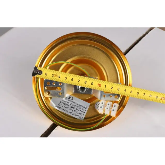 Светильник Omnilux OML-81403-08 MALGRATE — золотой, ракурс 8
