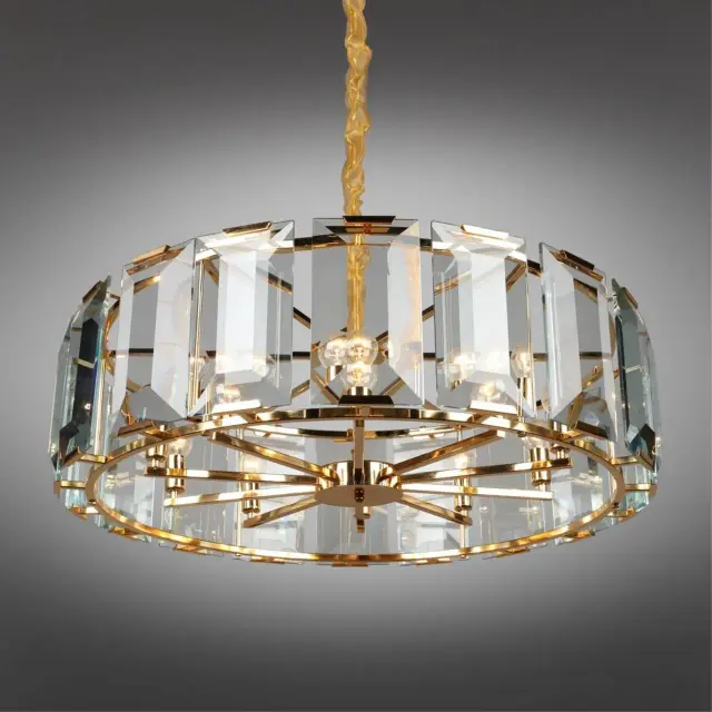 Светильник Omnilux OML-81503-10 NOVENTA — золотой, ракурс 2