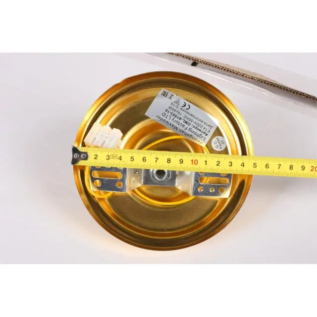 Светильник Omnilux OML-81503-10 NOVENTA — золотой, ракурс 8