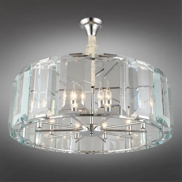 Люстра Omnilux OML-81513-10 NOVENTA — хром, ракурс 2