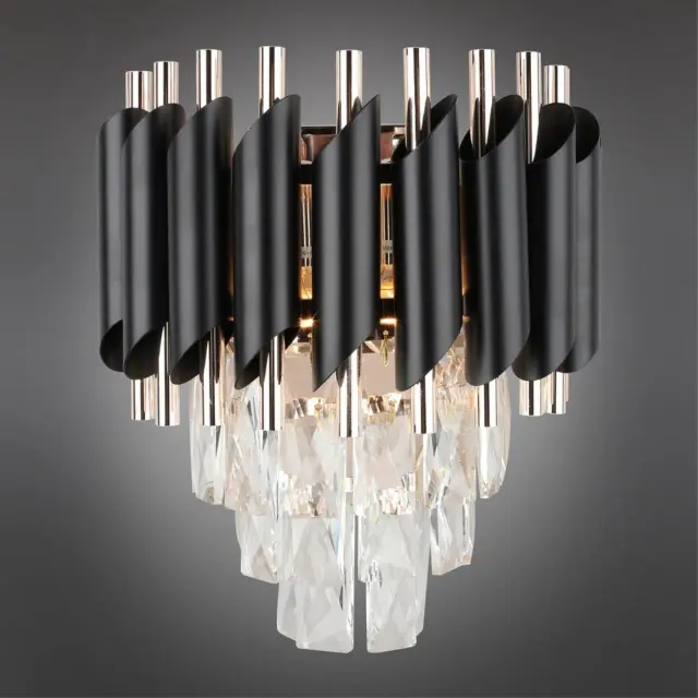 Бра Omnilux OML-81801-02 SANGINETO — черный, ракурс 2