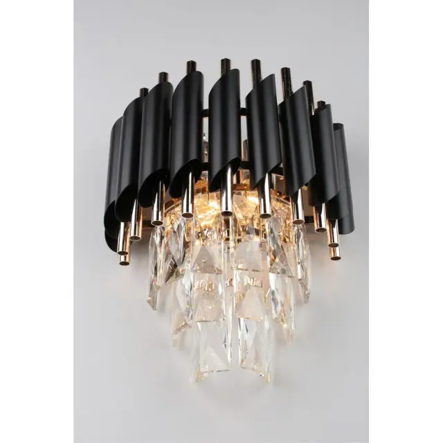 Бра Omnilux OML-81801-02 SANGINETO — черный, ракурс 4