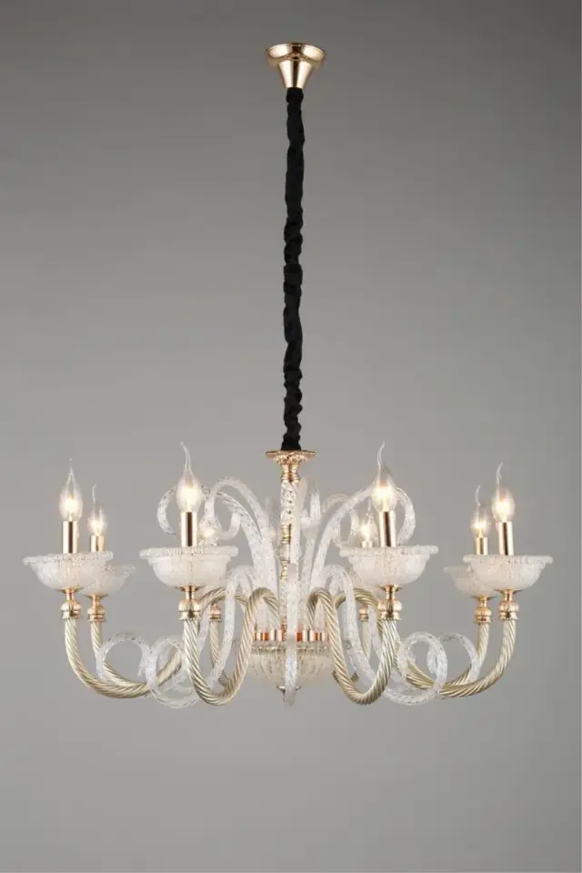 Люстра Omnilux OML-88303-08 AGEROLA — золотой, ракурс 3