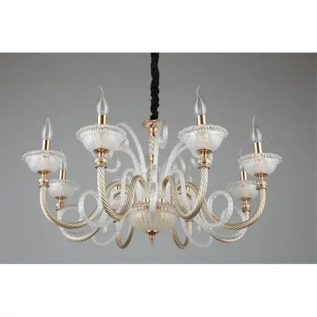 Люстра Omnilux OML-88303-08 AGEROLA — золотой, ракурс 4