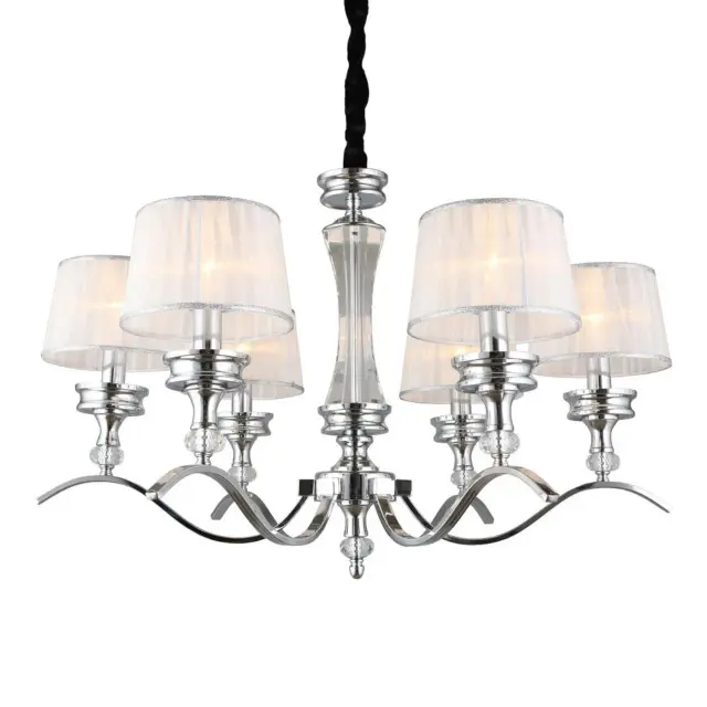 Люстра Omnilux OML-88403-06 AROSIO — хром