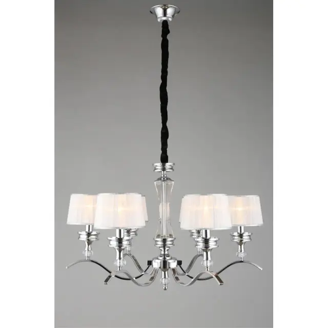 Люстра Omnilux OML-88403-06 AROSIO — хром, ракурс 3