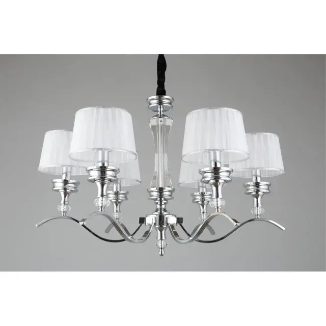 Люстра Omnilux OML-88403-06 AROSIO — хром, ракурс 4